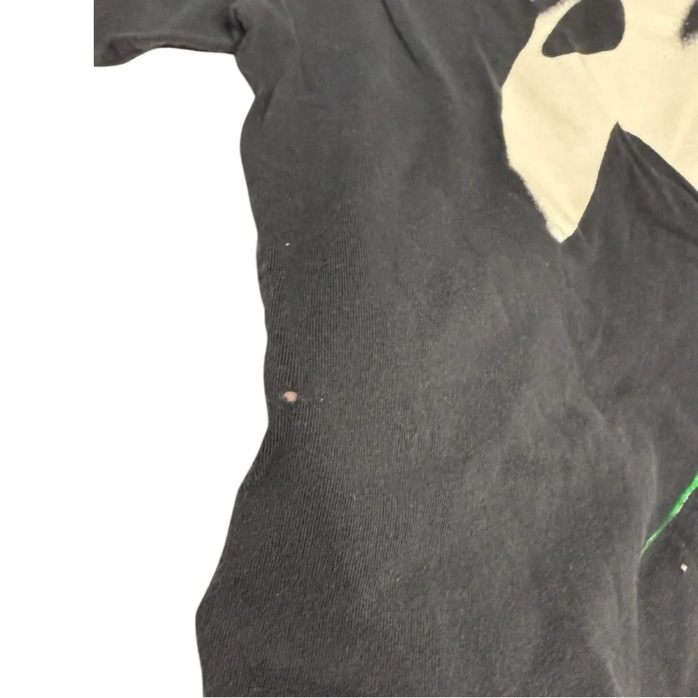 Vintage 1980 Phantom of the Opera Mask & Rose Black T-Shirt Size Medium - Picture 6 of 6